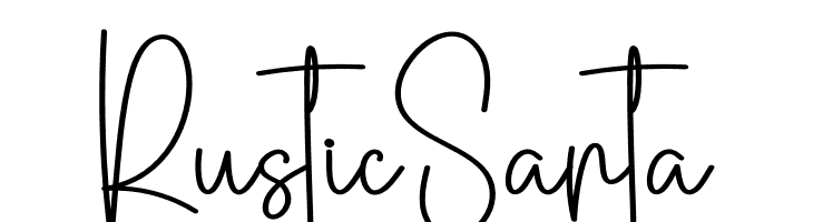 Rustic Santa  Fuentes Gratis Descargar