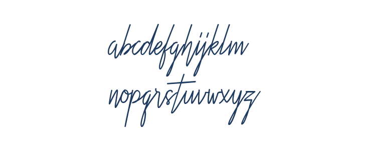 Rustic Towns Regular Lowercase