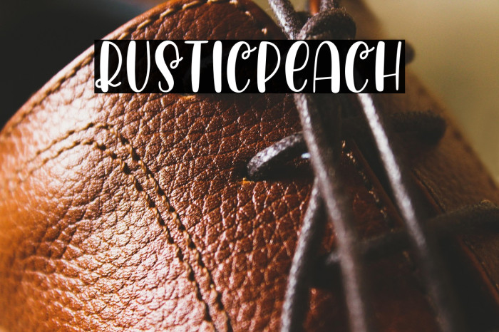 RusticPeach Example 2