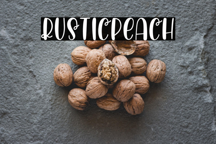 RusticPeach Example 3