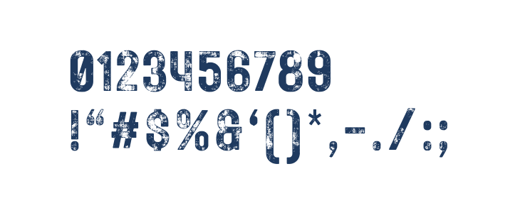 RusticPrinted-Demo Other Characters