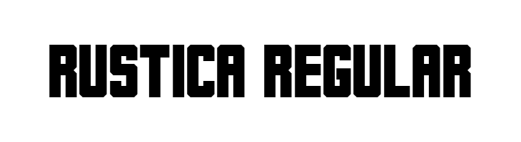 Rustica Regular  नि: शुल्क फ़ॉन्ट्स डाउनलोड
