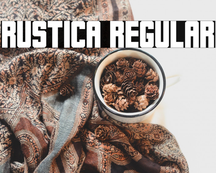 Rustica Regular Example 2