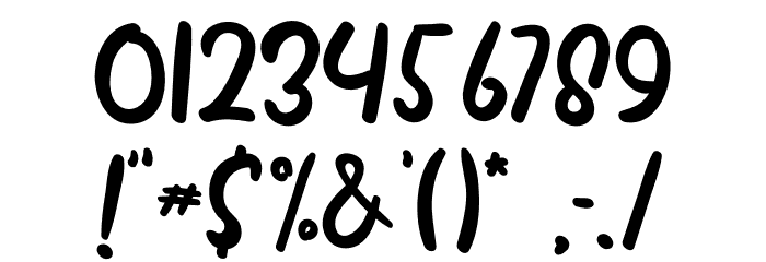 Rustichome Font OTHER CHARS