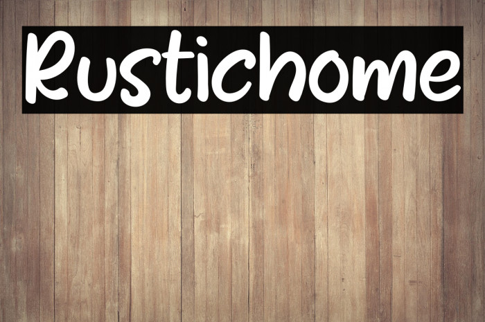 Rustichome Example 1