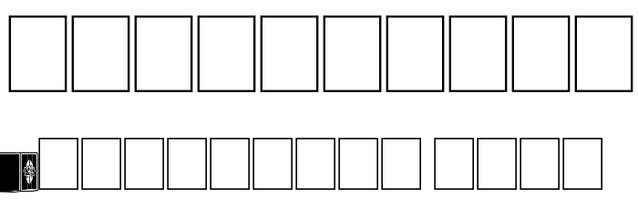 Rustick_Capitals Font OTHER CHARS