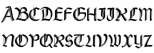 Rustick_Capitals Polices MINUSCULES