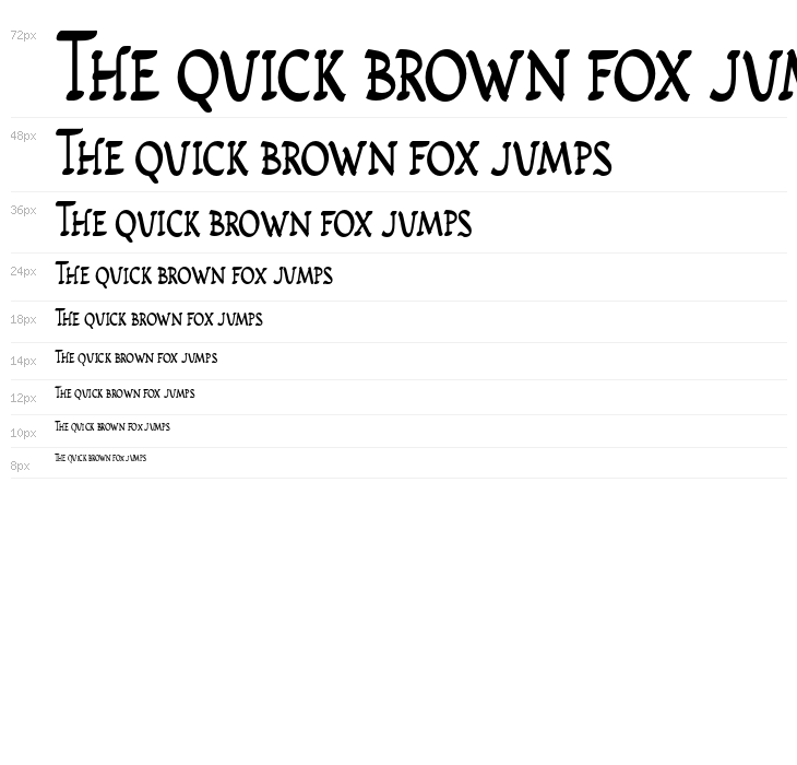 RusticusStd Waterfall