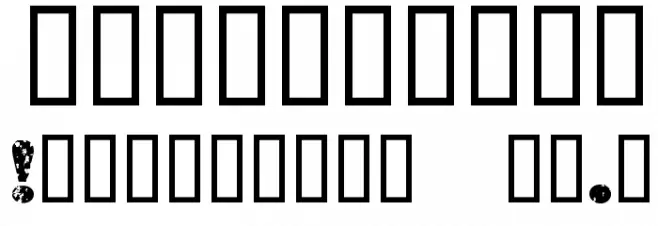 Rustik-Regular Font OTHER CHARS