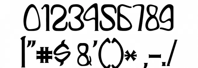 Rustika Font OTHER CHARS