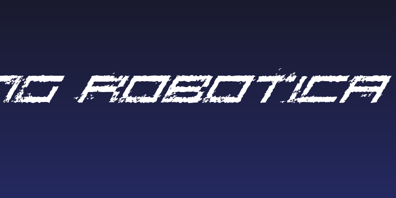 Rusting Robotica Italic Social Header