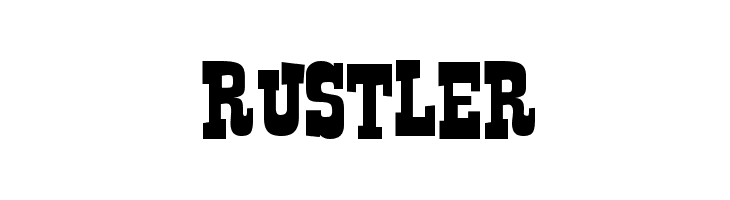 Rustler Font