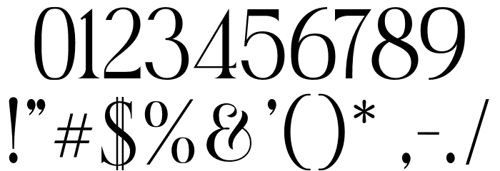 RustlerBarter-Regular Font OTHER CHARS