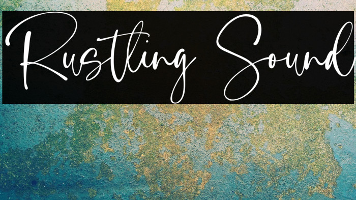 Rustling Sound Example 3