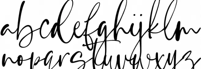 Rustling Sound Fonte MINÚSCULAS