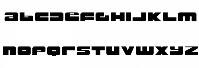 Rustproof Body Polices MAJUSCULES