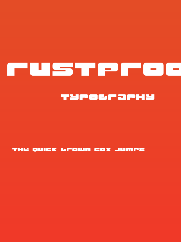 Rustproof Body Poster