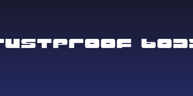 Rustproof Body Social Header