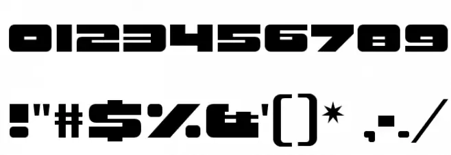 RustproofBody-Regular Font OTHER CHARS