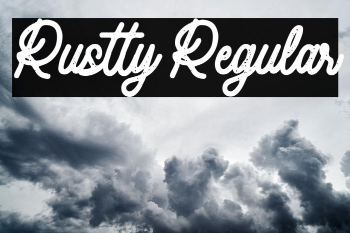 Rustty Regular Example 1