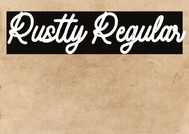 Rustty Regular Example 3