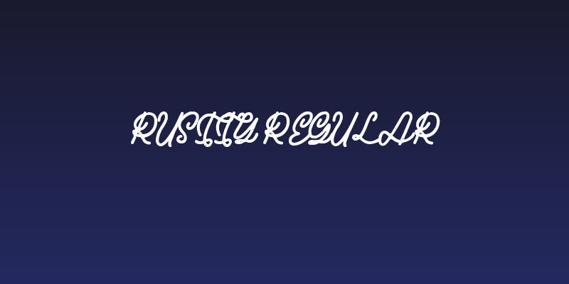 Rustty Regular Social Header