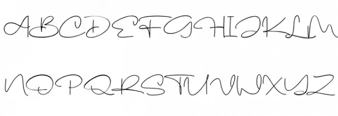 Rusty Cellair Free Font Regular Schriftart Anderer Schreiben