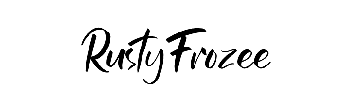 Rusty Frozee  Fuentes Gratis Descargar