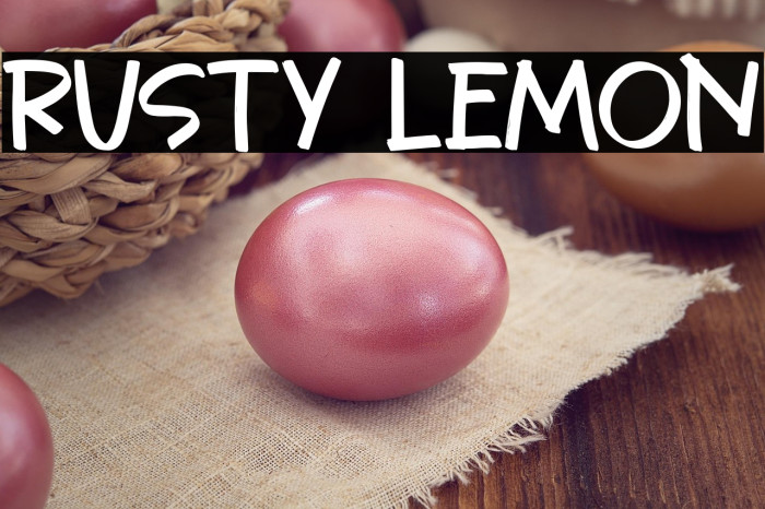 Rusty Lemon Example 3