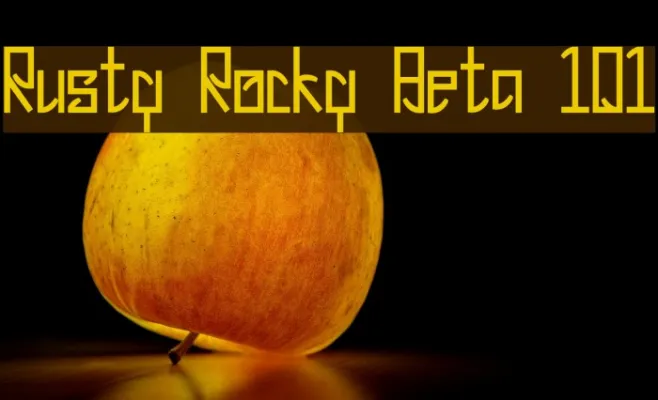 Rusty Rocky Beta 101 Example 3
