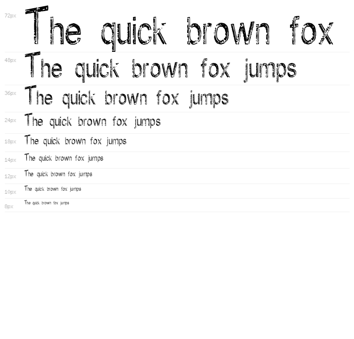 Rusty Sign Waterfall