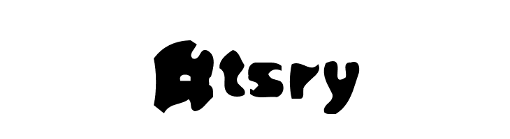Rusty Font