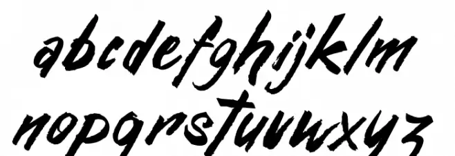 Rusty&Gosh_PersonalUseOnly Fonte MINÚSCULAS