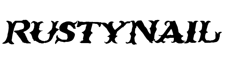 RustyNail Font