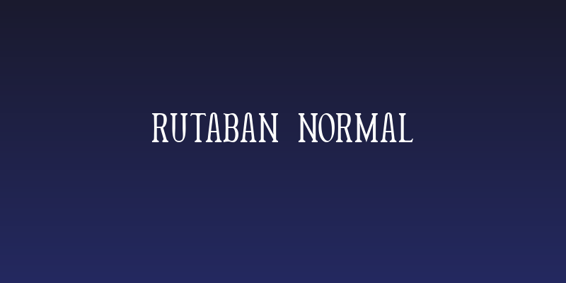 Rutaban Normal Social Header
