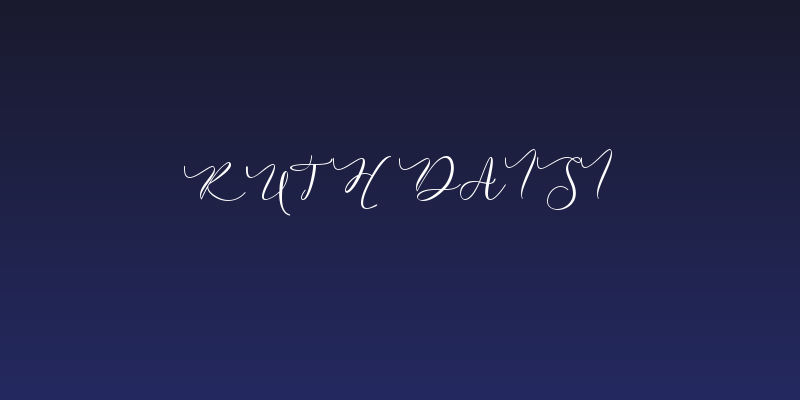 Ruth Daisi Social Header