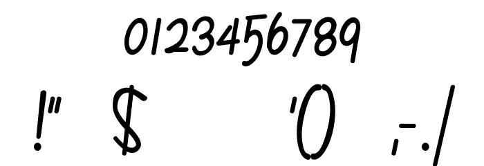 Ruth Script Font Alte caractere