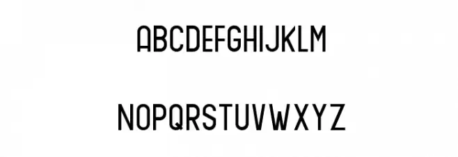 Ruth Slab One Schriftart Kleinbuchstaben