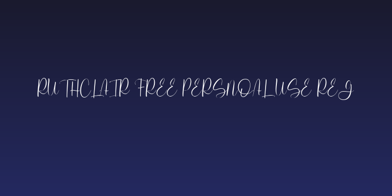 RuthClair Free Persnoal Use Reg Social Header