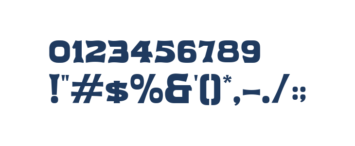 Ruthela DEMO Regular Other Characters