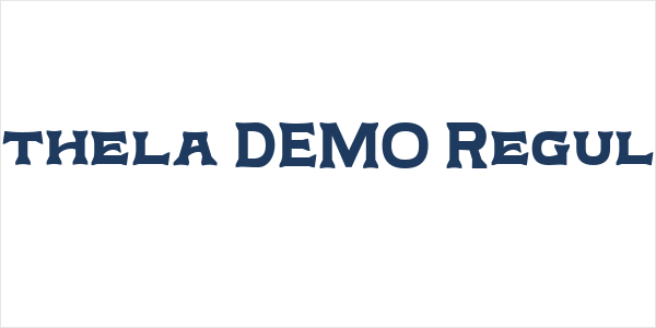 Ruthela DEMO Regular Logo