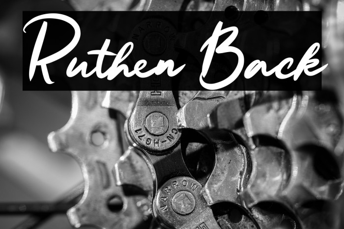 Ruthen Back Example 1