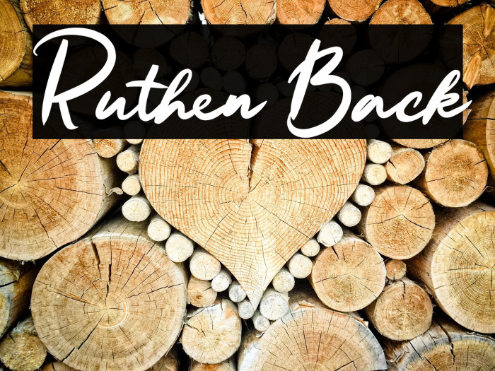 Ruthen Back Example 2