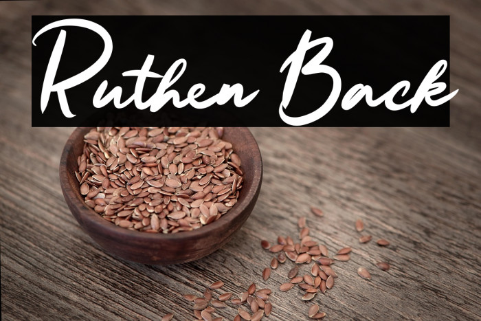 Ruthen Back Example 3