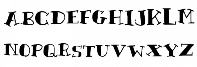Rutherford Schriftart Groß