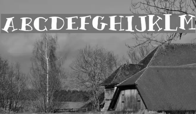 Rutherford Font examples