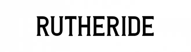 Rutheride  Frei Schriftart Herunterladen