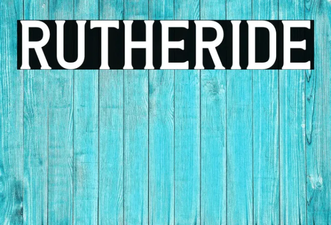 Rutheride Example 3