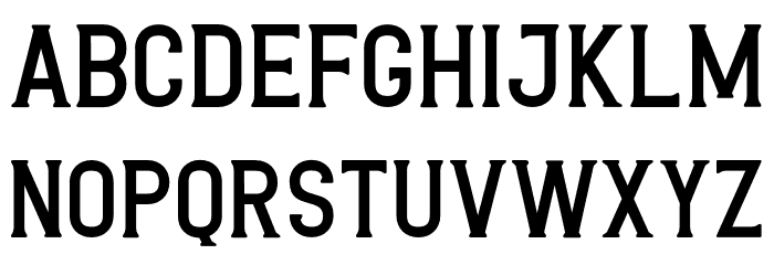 Rutheride Font LOWERCASE