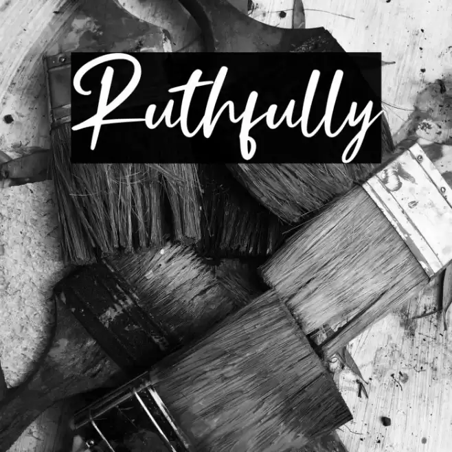 Ruthfully Font examples